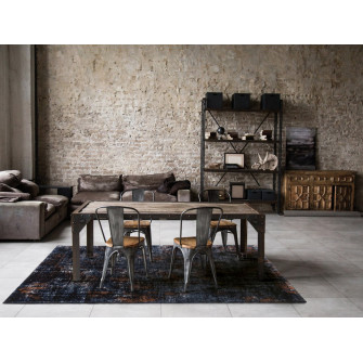 Alfombra FLAME RUSTY BLUE (Magic Collection)